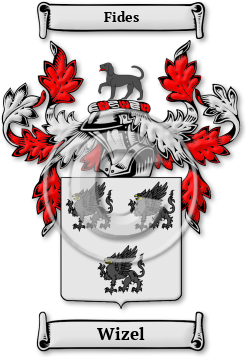 Wizel Family Crest Download (jpg) Legacy Series - 150 DPI