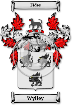 Wylley Family Crest Download (JPG) Legacy Series - 600 DPI