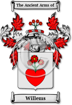 Willems Family Crest Download (JPG) Legacy Series - 600 DPI