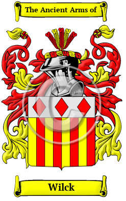 Wilck Family Crest Download (jpg) Heritage Series - 150 DPI