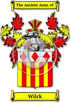 Wilck Family Crest Download (jpg) Legacy Series - 150 DPI