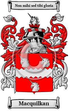 Macquilkan Family Crest Download (JPG) Heritage Series - 300 DPI