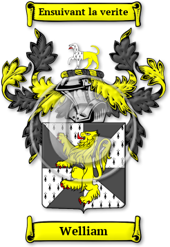 Welliam Family Crest Download (jpg) Legacy Series - 150 DPI