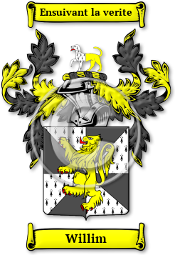 Willim Family Crest Download (jpg) Legacy Series - 150 DPI