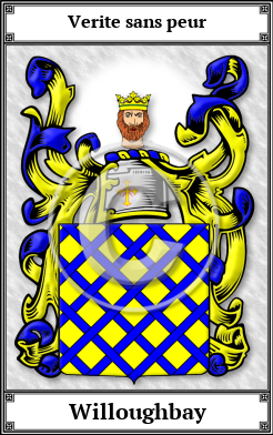 Willoughbay Family Crest Download (JPG)  Book Plated - 150 DPI