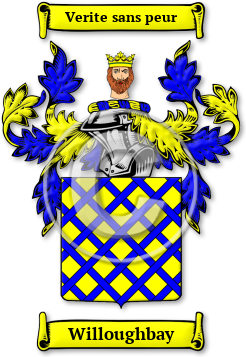 Willoughbay Family Crest Download (jpg) Legacy Series - 150 DPI