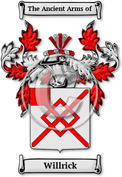 Willrick Family Crest Download (jpg) Legacy Series - 150 DPI