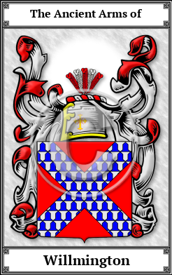 Willmington Family Crest Download (JPG)  Book Plated - 150 DPI