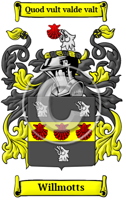 Willmotts Family Crest/Coat of Arms