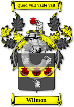 Wilmon Family Crest Download (jpg) Legacy Series - 150 DPI