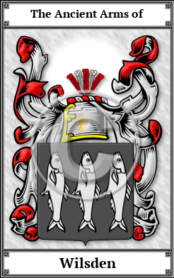 Wilsden Family Crest Download (JPG) Book Plated - 600 DPI