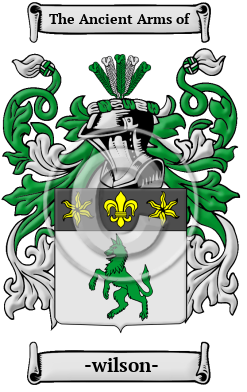 -wilson- Family Crest Download (JPG) Heritage Series - 300 DPI