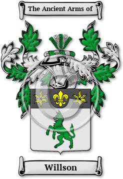 Willson Family Crest Download (jpg) Legacy Series - 150 DPI
