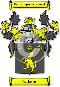 'wilson' Family Crest Download (jpg) Legacy Series - 150 DPI