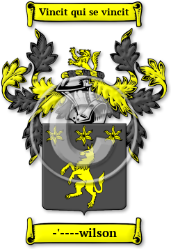 -'----wilson Family Crest Download (JPG) Legacy Series - 600 DPI
