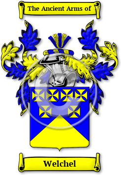 Welchel Family Crest Download (jpg) Legacy Series - 150 DPI