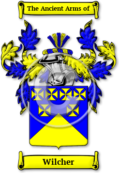 Wilcher Family Crest Download (JPG) Legacy Series - 600 DPI