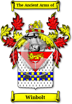 Winbolt Family Crest Download (JPG) Legacy Series - 600 DPI