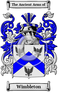 Wimbleton Family Crest Download (JPG) Heritage Series - 300 DPI