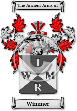 Wimmer Family Crest Download (JPG) Legacy Series - 600 DPI