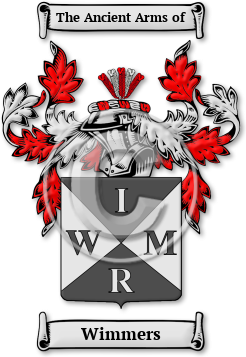 Wimmers Family Crest Download (JPG) Legacy Series - 600 DPI