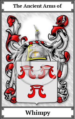 Whimpy Family Crest Download (JPG) Book Plated - 600 DPI