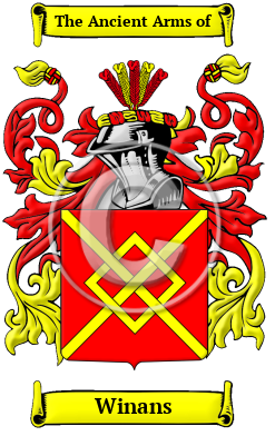 Winans Family Crest Download (JPG) Heritage Series - 600 DPI