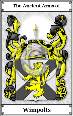 Wimpolts Family Crest Download (JPG)  Book Plated - 150 DPI