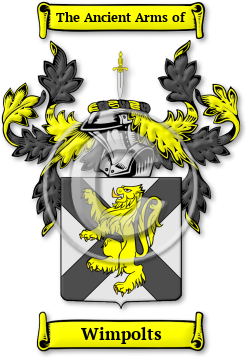 Wimpolts Family Crest Download (jpg) Legacy Series - 150 DPI