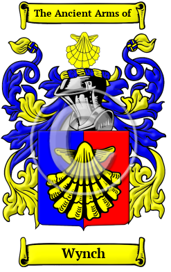 Wynch Family Crest/Coat of Arms