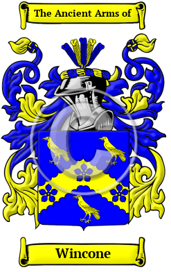 Wincone Family Crest/Coat of Arms