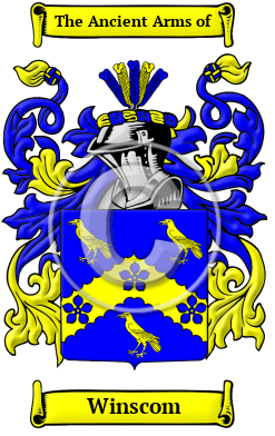 Winscom Family Crest/Coat of Arms