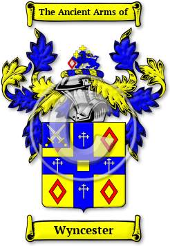 Wyncester Family Crest Download (JPG) Legacy Series - 600 DPI