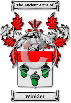 Winkler Family Crest Download (jpg) Legacy Series - 150 DPI