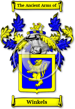 Winkels Family Crest Download (jpg) Legacy Series - 150 DPI