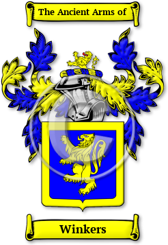 Winkers Family Crest Download (jpg) Legacy Series - 150 DPI