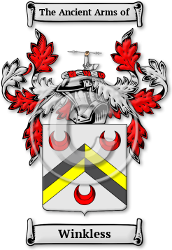 Winkless Family Crest Download (jpg) Legacy Series - 150 DPI