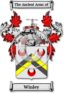 Winley Family Crest Download (jpg) Legacy Series - 150 DPI