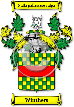 Winthers Family Crest Download (jpg) Legacy Series - 150 DPI