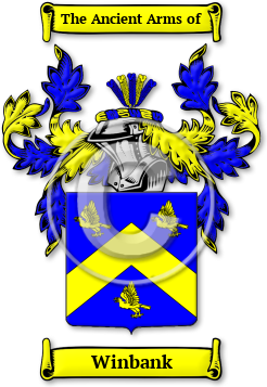 Winbank Family Crest Download (jpg) Legacy Series - 150 DPI