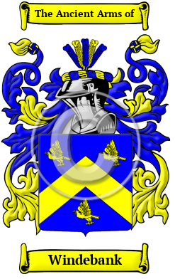 Windebank Family Crest/Coat of Arms