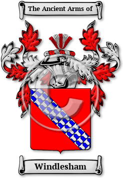 Windlesham Family Crest Download (jpg) Legacy Series - 150 DPI