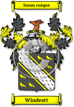 Windeatt Family Crest Download (jpg) Legacy Series - 150 DPI