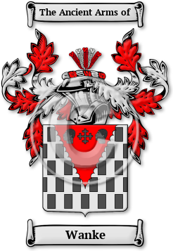 Wanke Family Crest Download (JPG) Legacy Series - 600 DPI