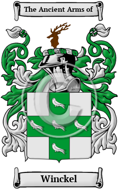 Winckel Family Crest/Coat of Arms