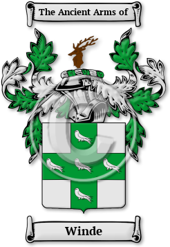 Winde Family Crest Download (jpg) Legacy Series - 150 DPI