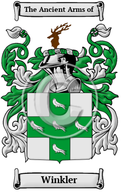 Winkler Family Crest Download (JPG) Heritage Series - 600 DPI