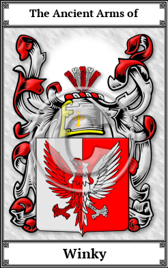 Winky Family Crest Download (JPG)  Book Plated - 150 DPI