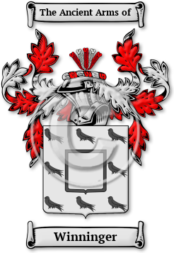 Winninger Family Crest Download (jpg) Legacy Series - 150 DPI