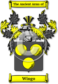 Wingo Family Crest Download (jpg) Legacy Series - 150 DPI